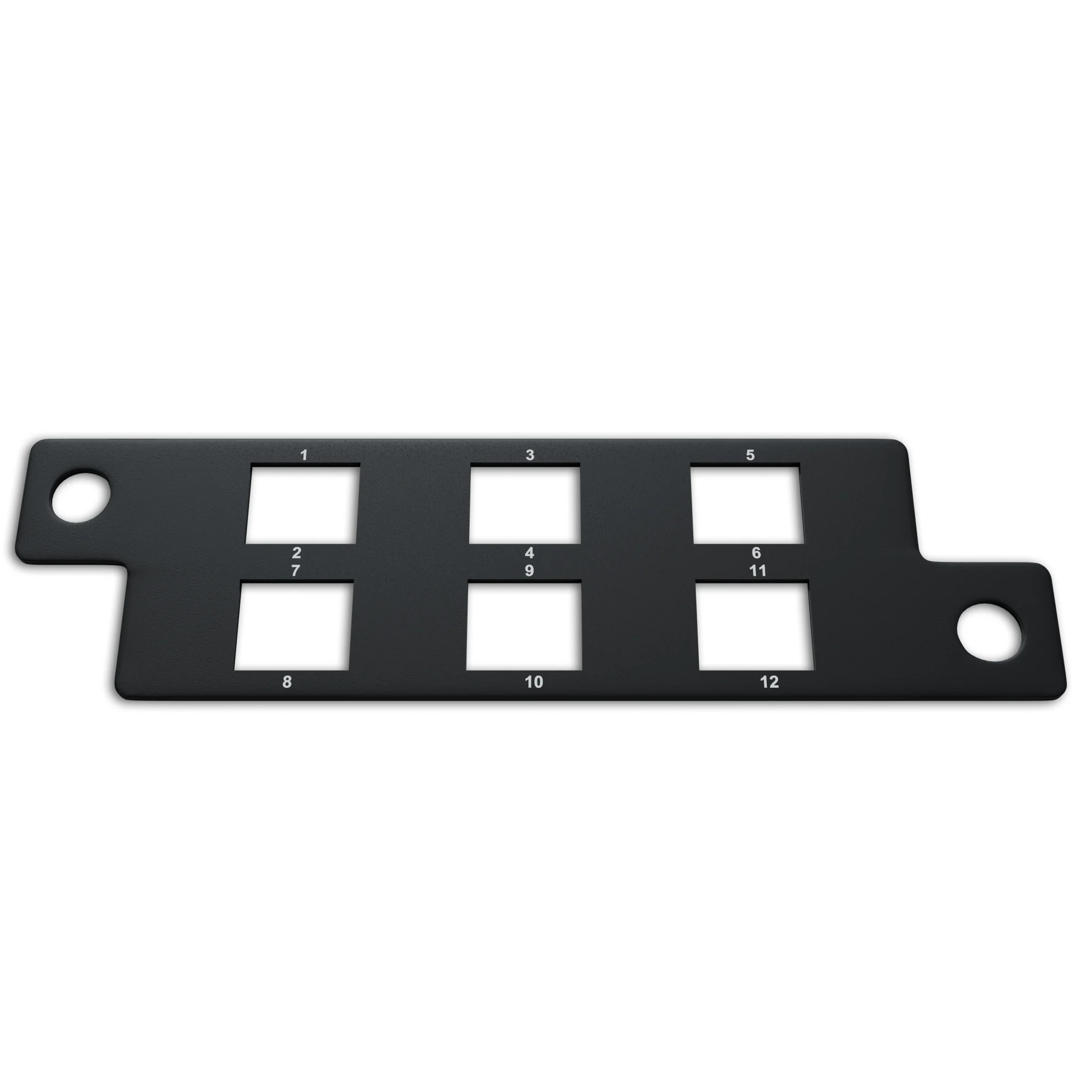 1 x 6 LC Duplex Adapter Panel - Image 3