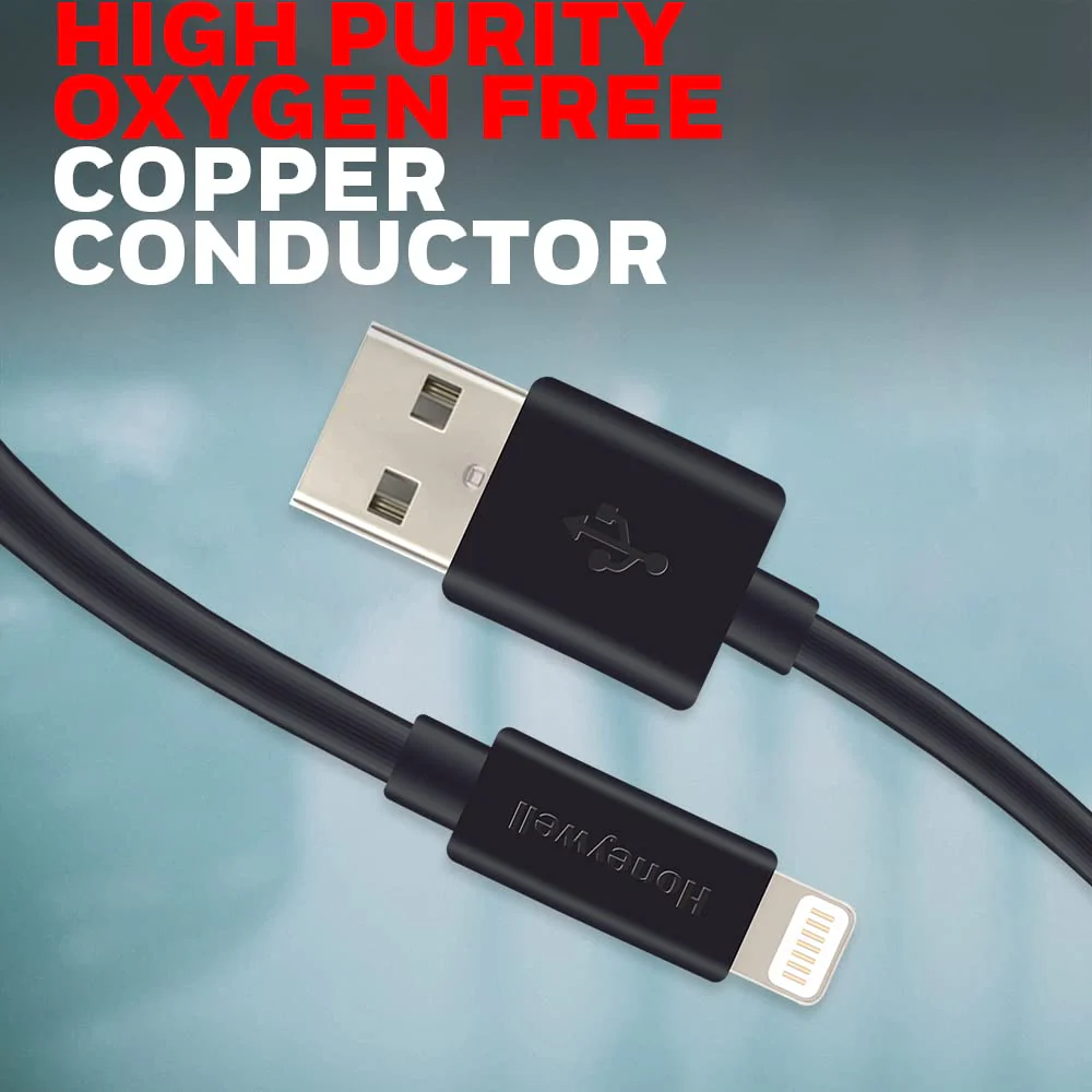 Apple Lightning Sync & Charge Cable 1.8Mtr - Black - Image 4