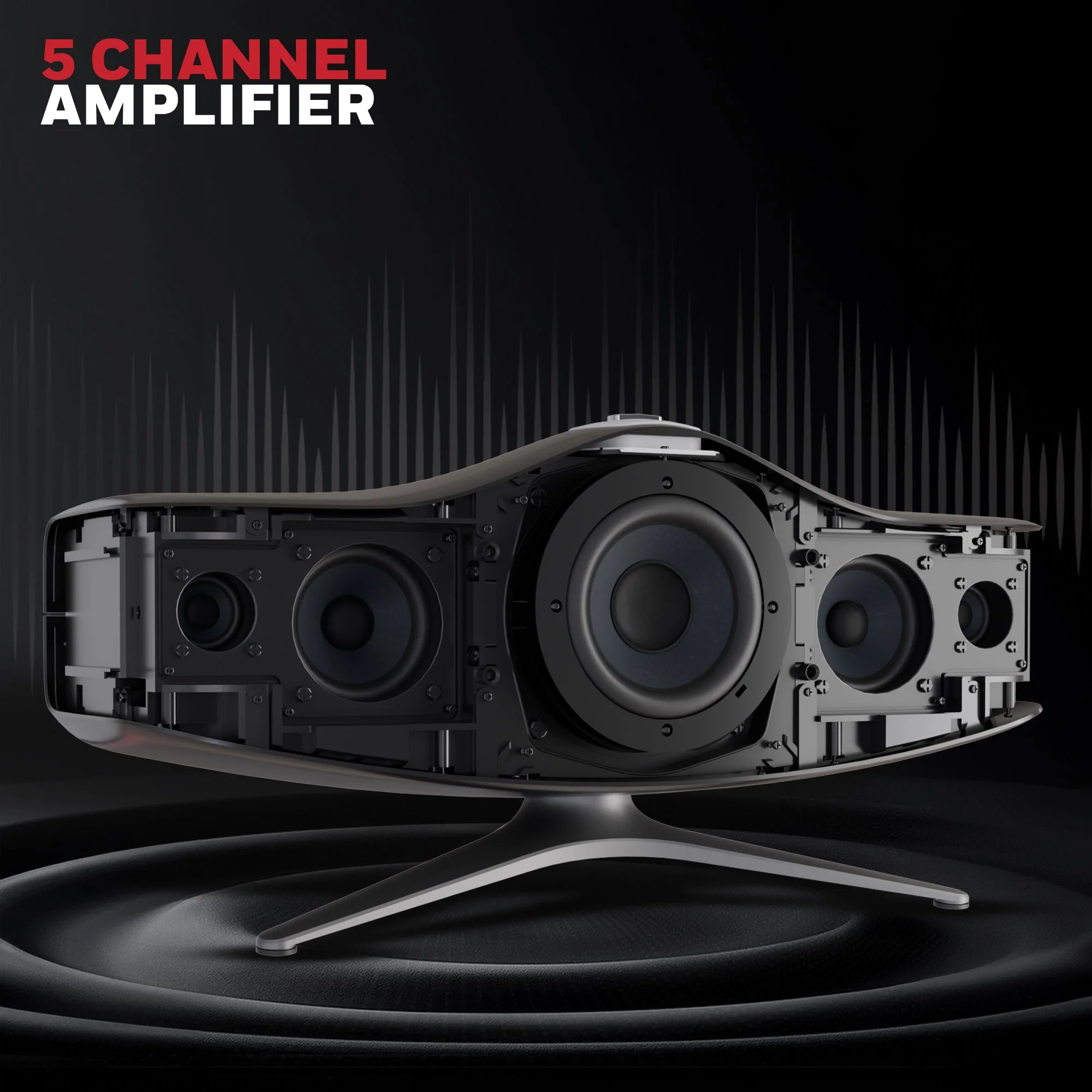 Aviator Hi-Fi Speaker-Dark Grey - Image 6