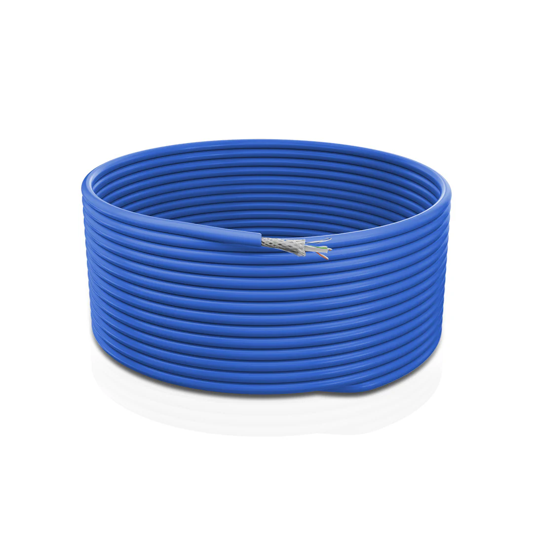 Cat 6 SFTP 4P Solid Cable True 23 AWG LSZH CM Blue 305 Mtrs - Image 4