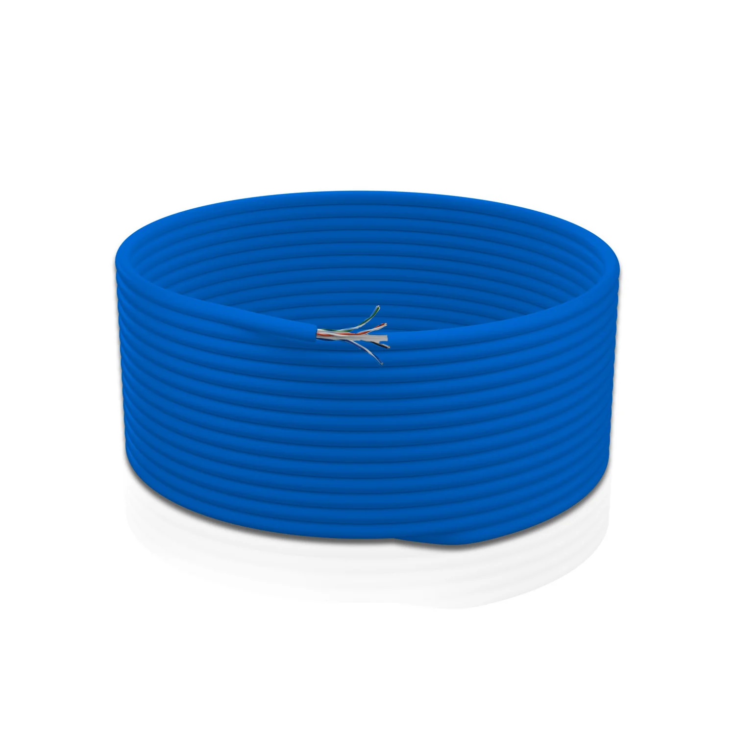 Cat 6 UTP 4P Solid Cable 23AWG LSZH CM Blue 305 Mtrs - Image 4