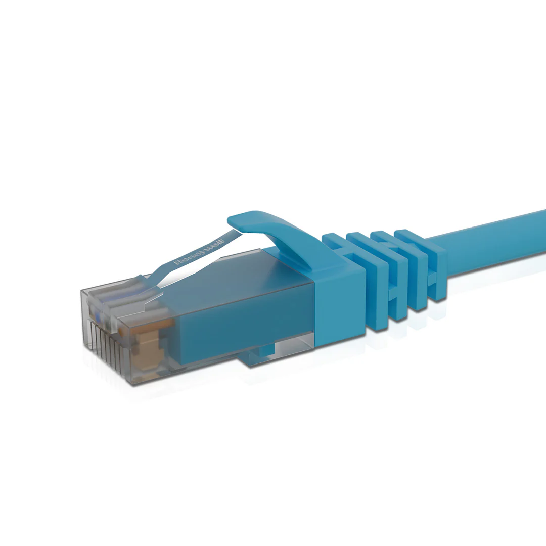 Cat 6 UTP Patch Cord  LSZH  0.3 Meter Blue - Image 4