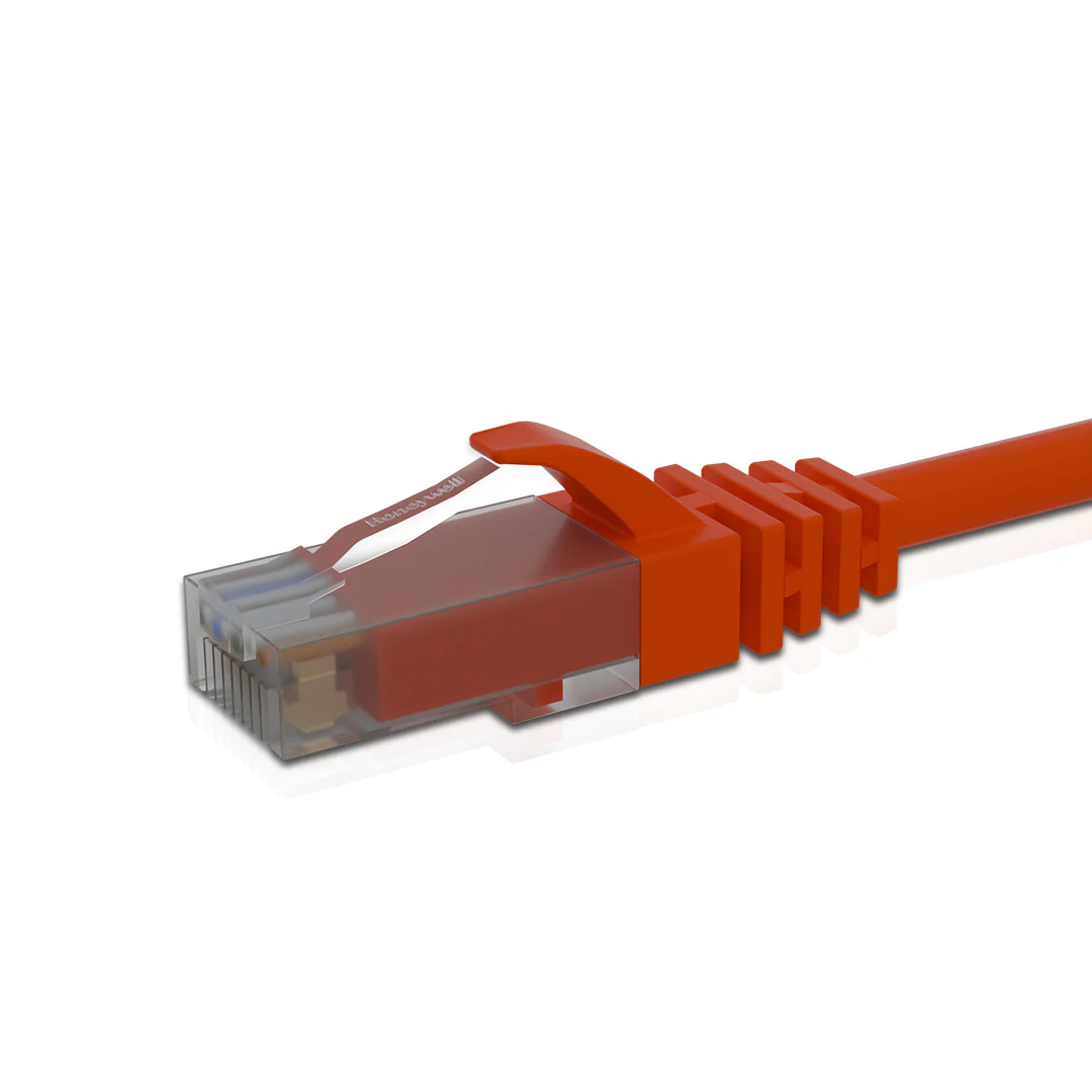 Cat 6 UTP Patch Cord LSZH Jacket 1 Meter Orange - Image 4
