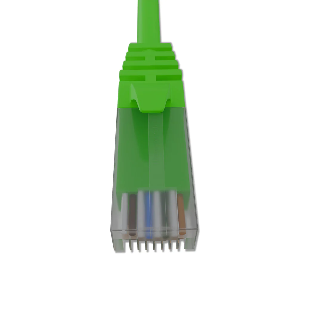 Cat 6 UTP Patch Cord LSZH Jacket 10 Meter Green - Image 2