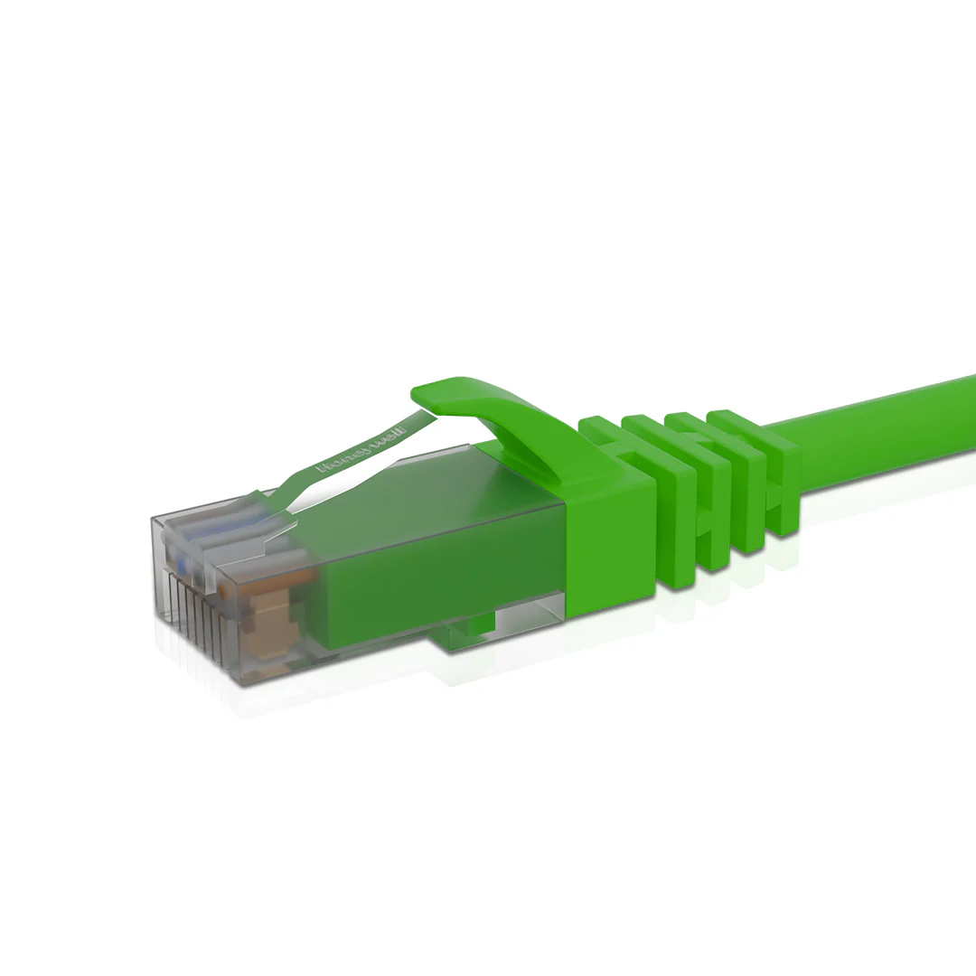 Cat 6 UTP Patch Cord LSZH Jacket 10 Meter Green - Image 4