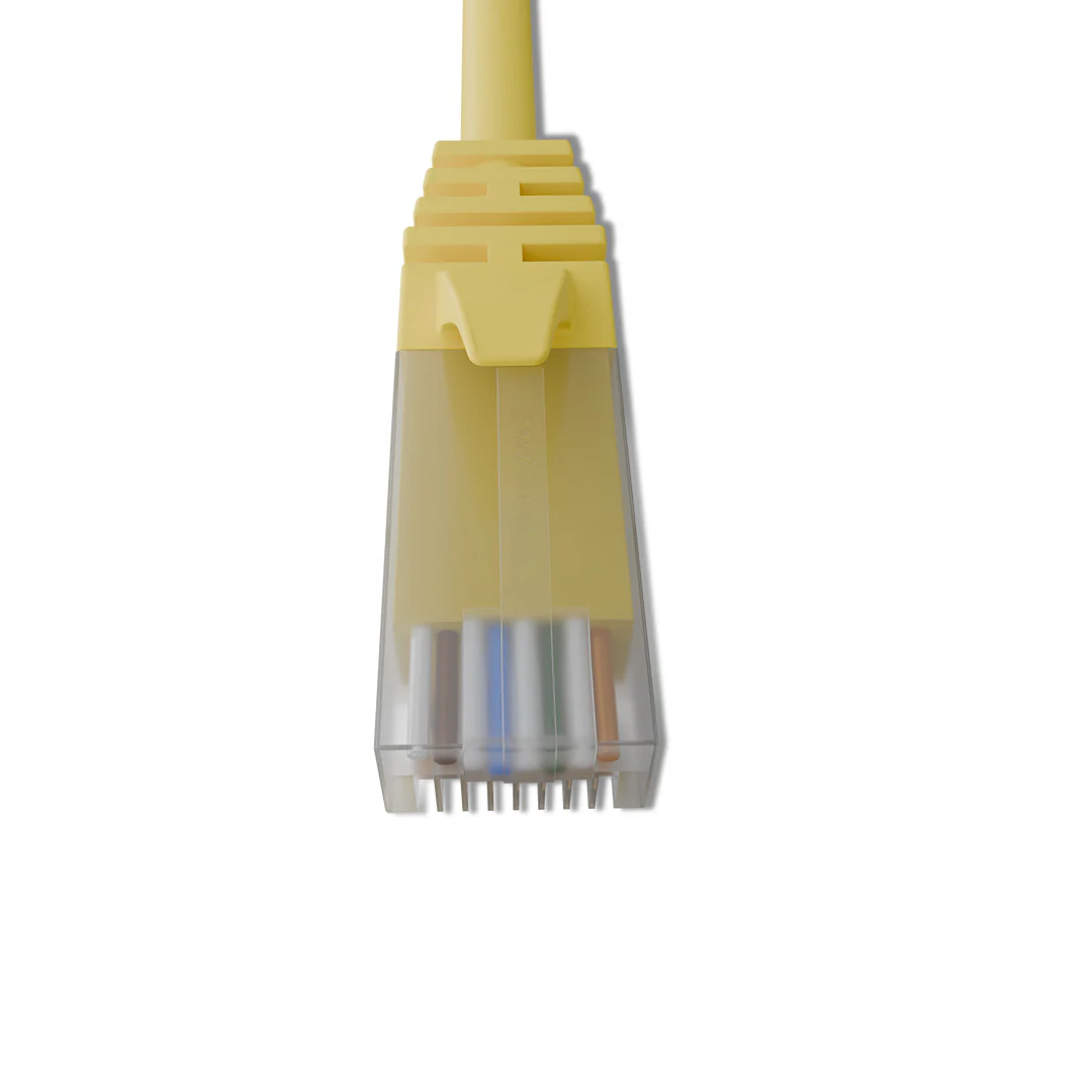 Cat 6 UTP Patch Cord LSZH Jacket 10 Meter Yellow