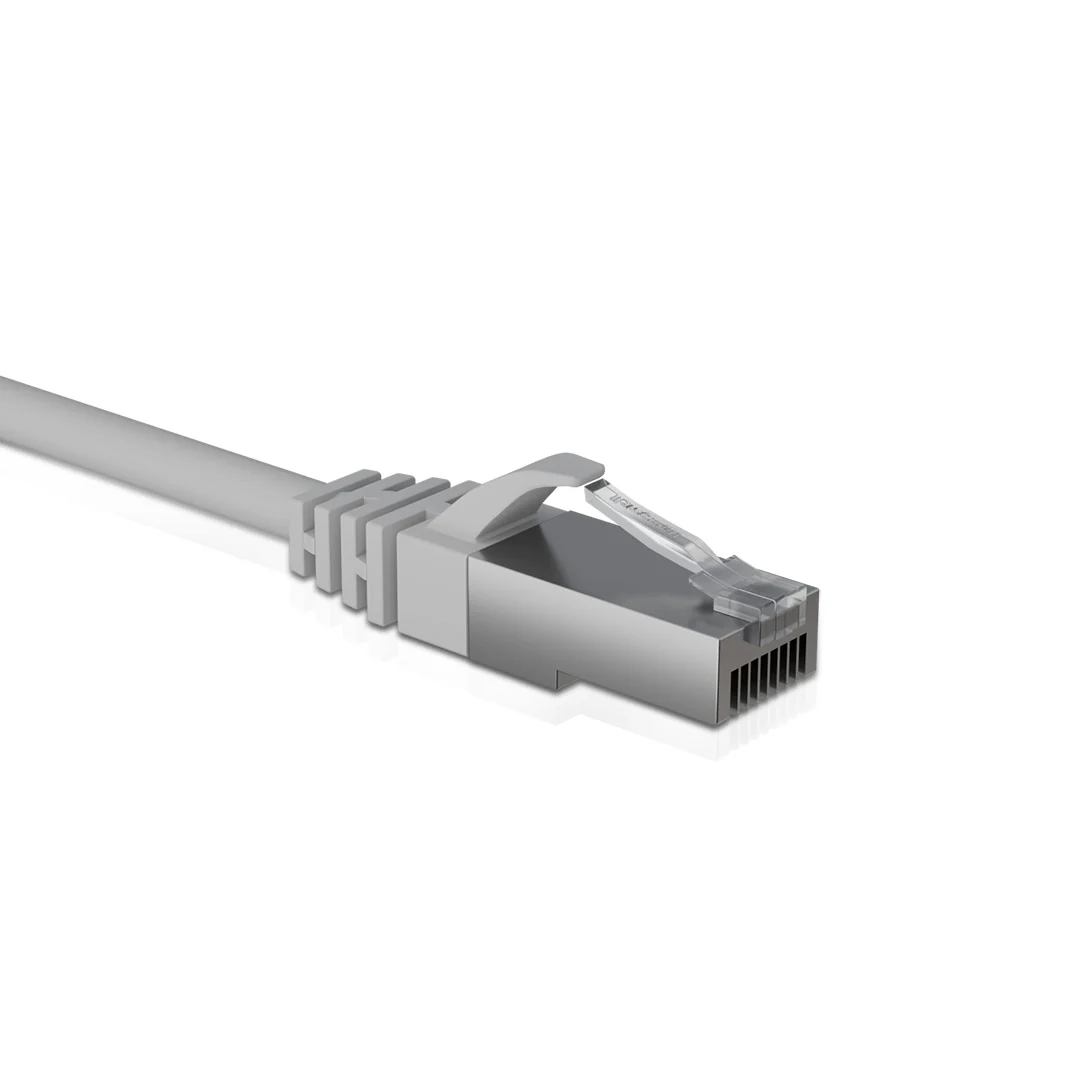 Cat 6A STP Patch Cord LSZH Jacket 2 Meter Grey