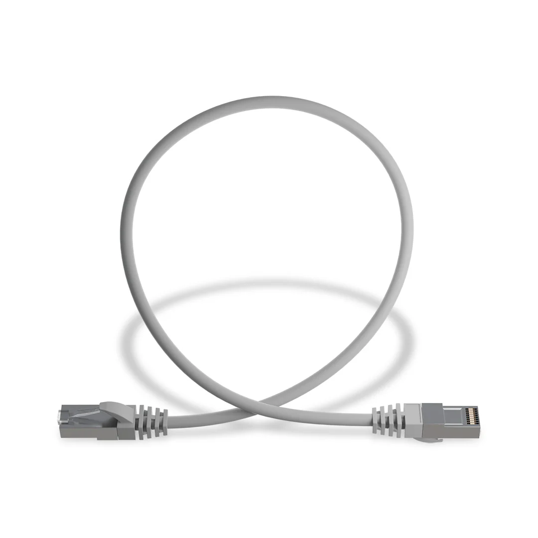 Cat 6A STP Patch Cord LSZH Jacket 3 Meter Grey - Image 4