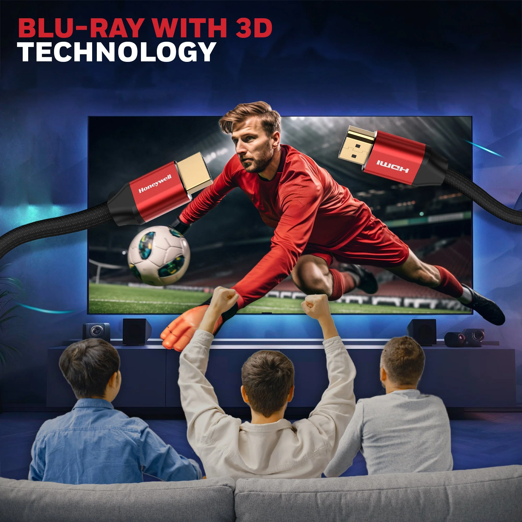 HDMI 5Mtr with Ethernet - 2.1 Compliant - Image 5