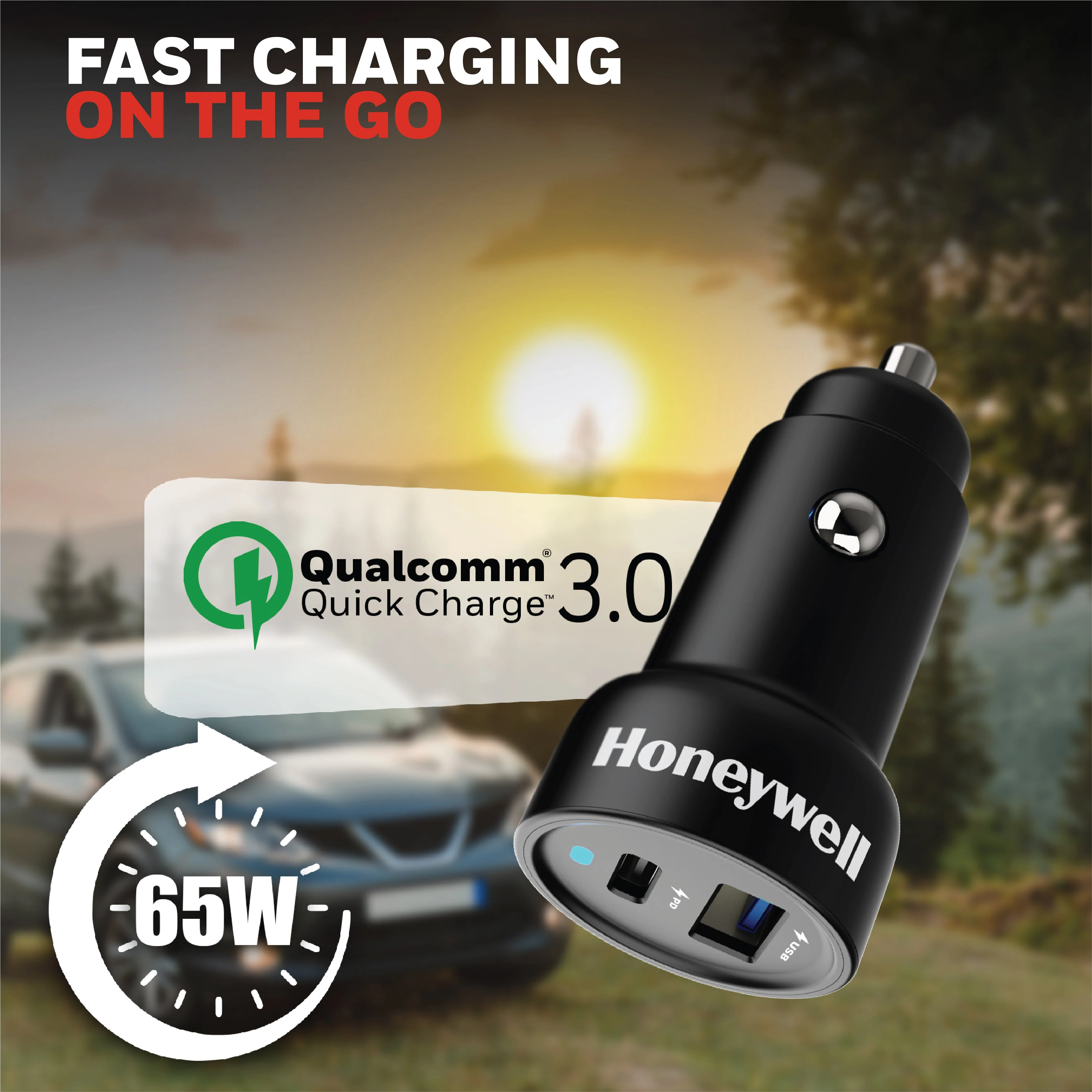 Micro CLA 65W PD Smart Car Charger - Image 4