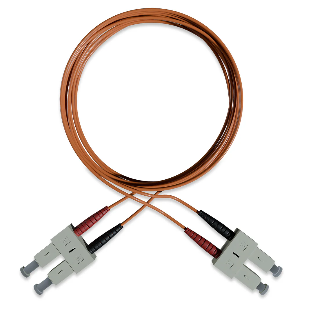 MM OM2 LC-LC Duplex Patch Cord 1 Mtr - Image 3