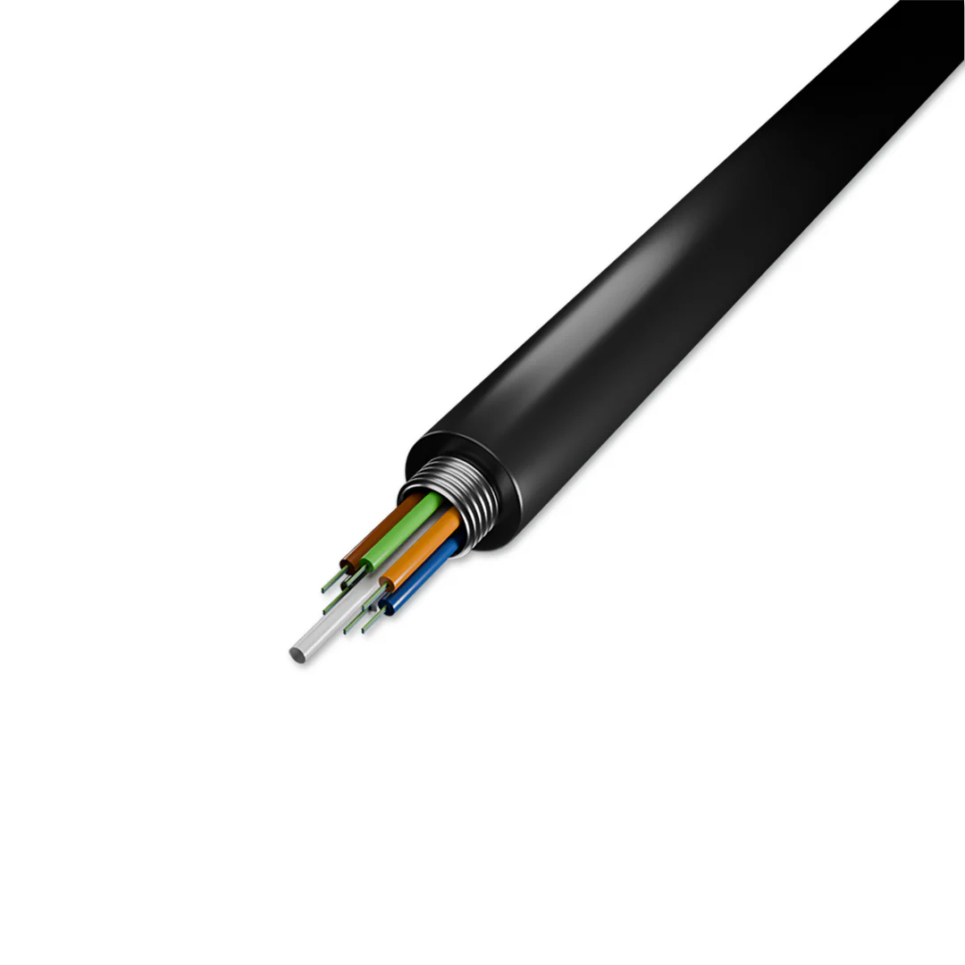 MM OM4 Fiber Cable 24F Multitube Armored HDPE Single Sheath - Image 3
