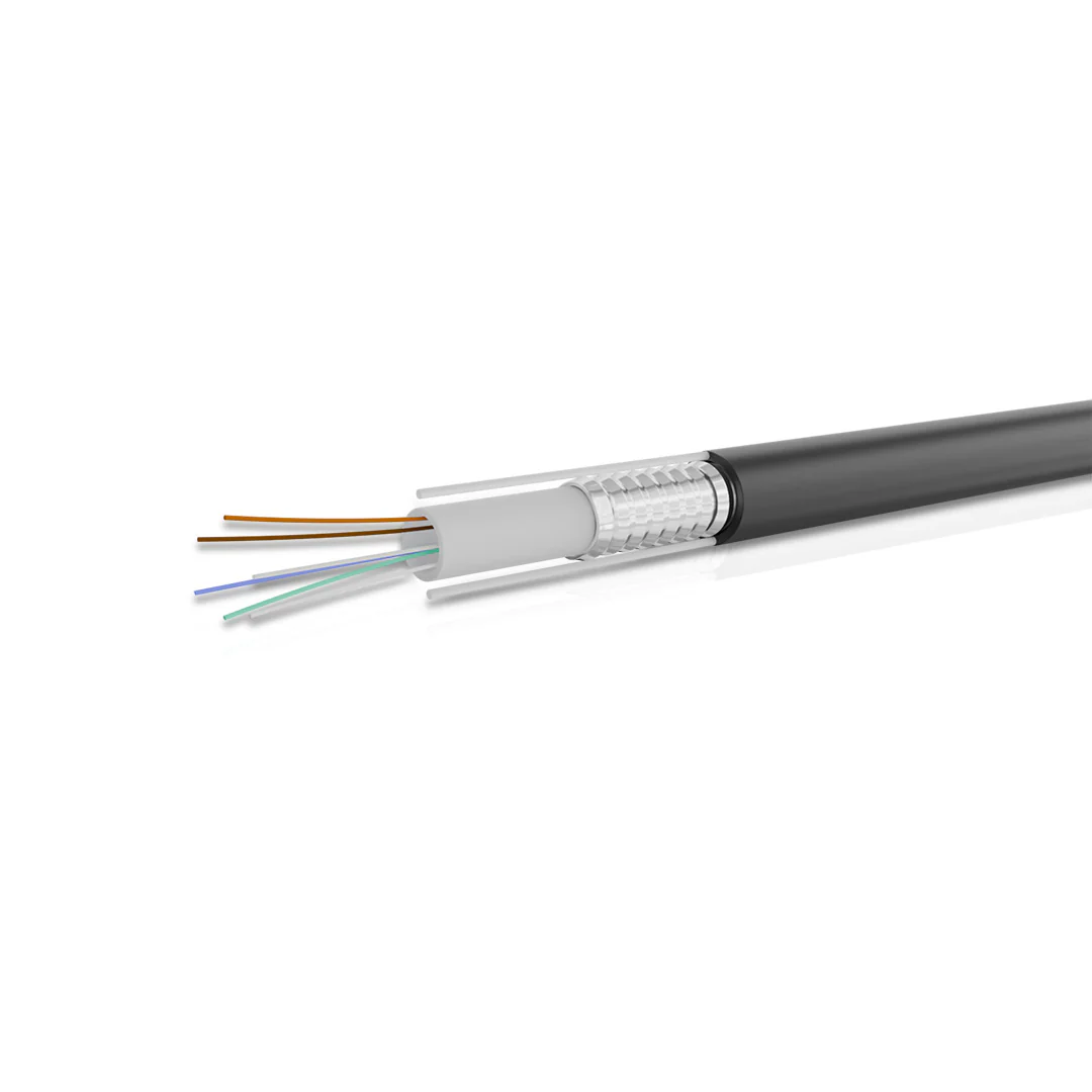 MM OM4 Fiber Cable 6F Unitube Armored LSZH Sheath - Image 5