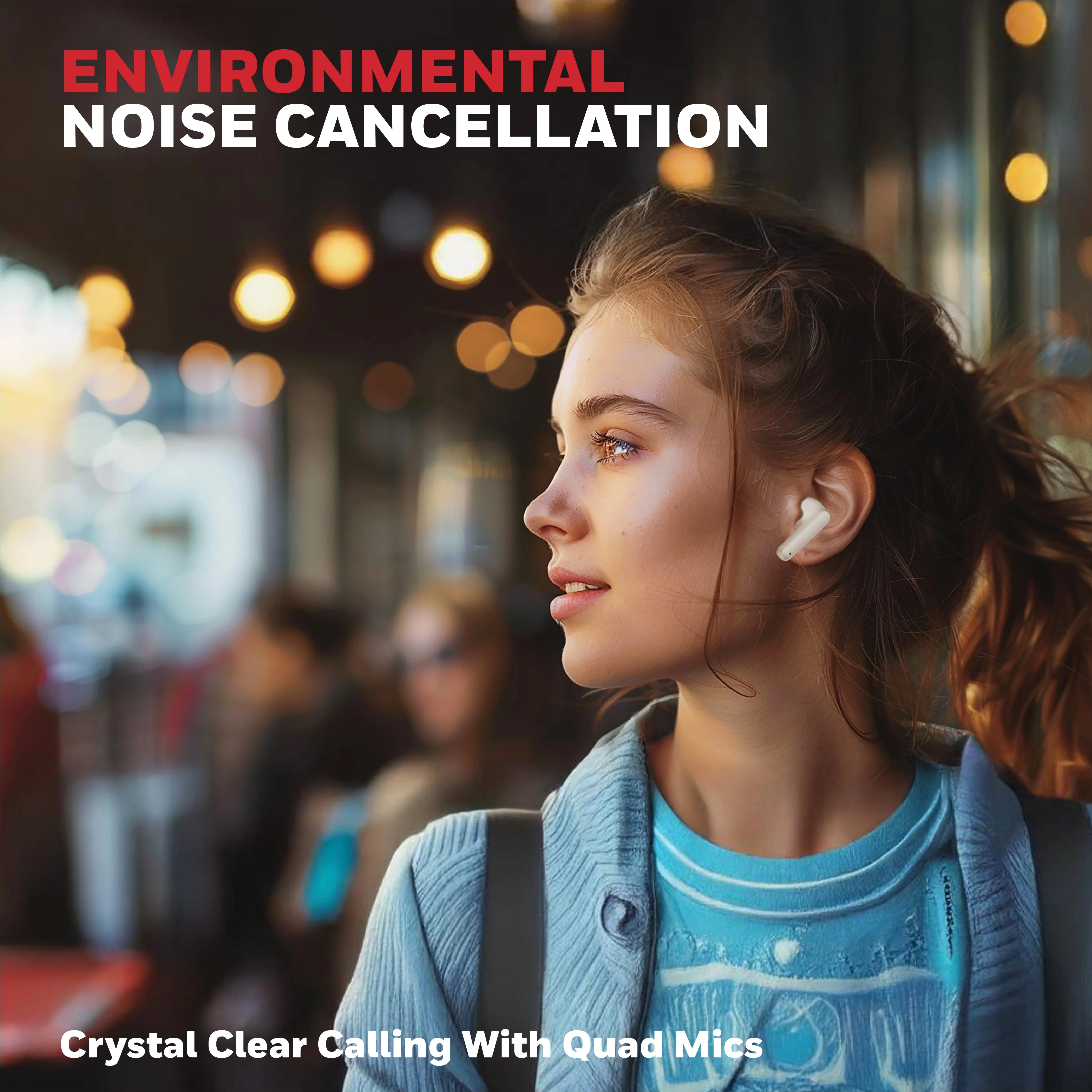 Moxie V1400 Truly Wireless Earbuds-Camel - Image 5
