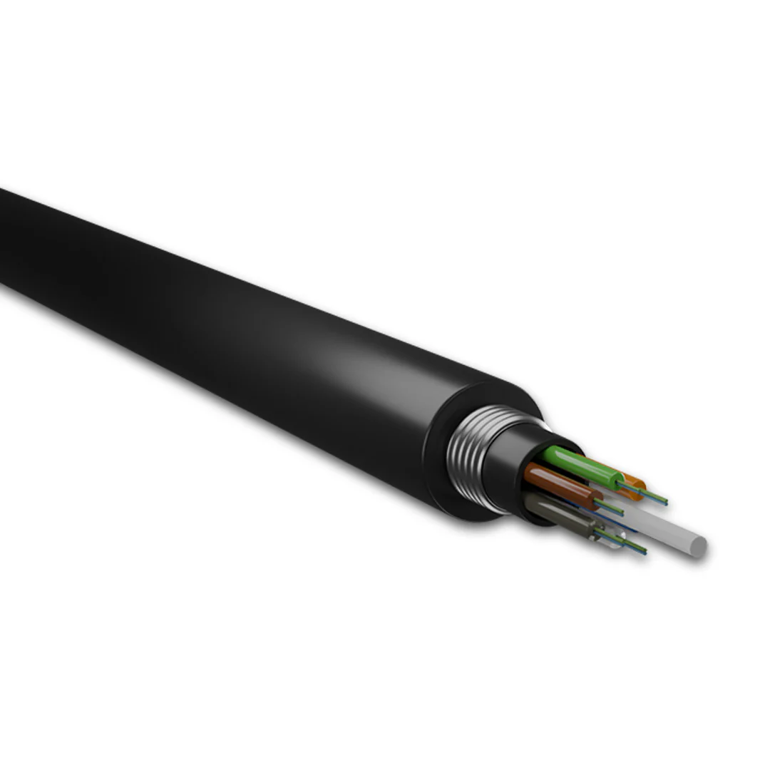SM Fiber Cable 48F Multitube Armored HDPE Double Sheath - Image 3