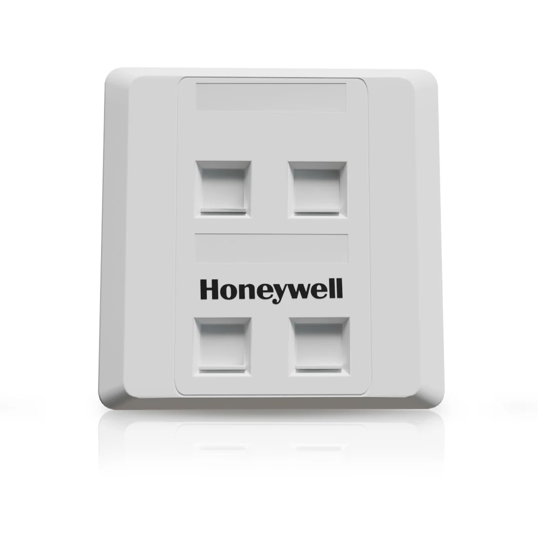 Square Face Plate (86x86) UTP/STP - Quad Port (CS) - Image 5